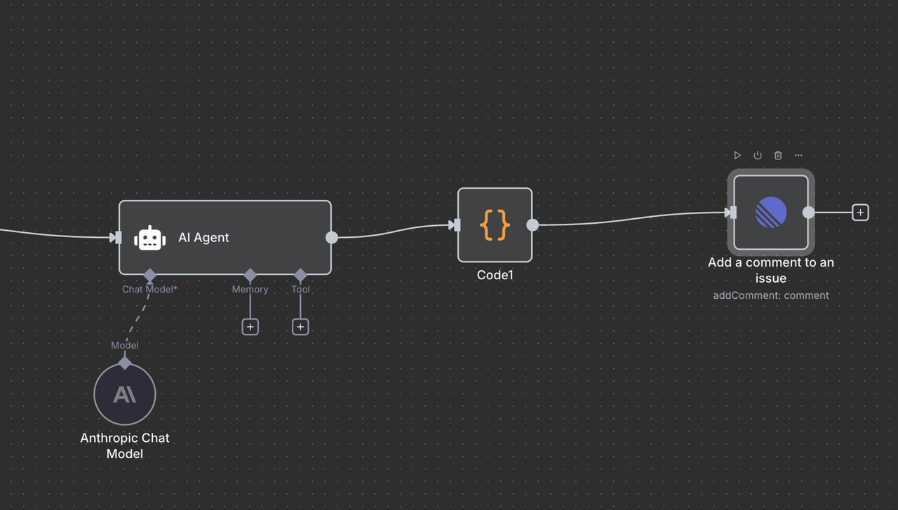 Linear Comment Configuration