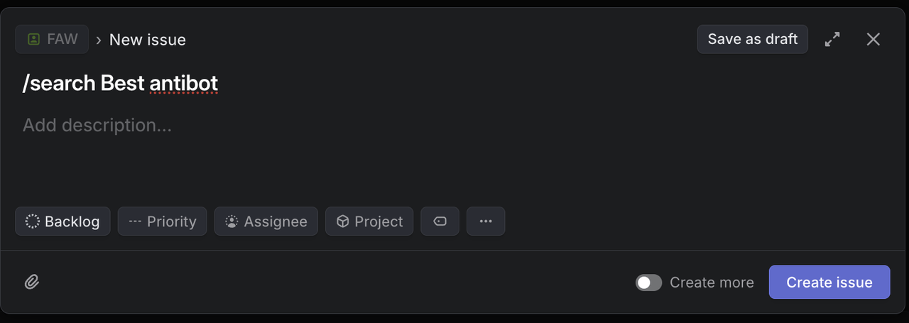 Testing Commands