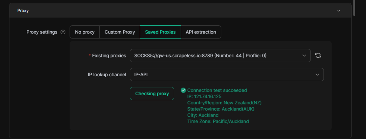 assign your saved proxy