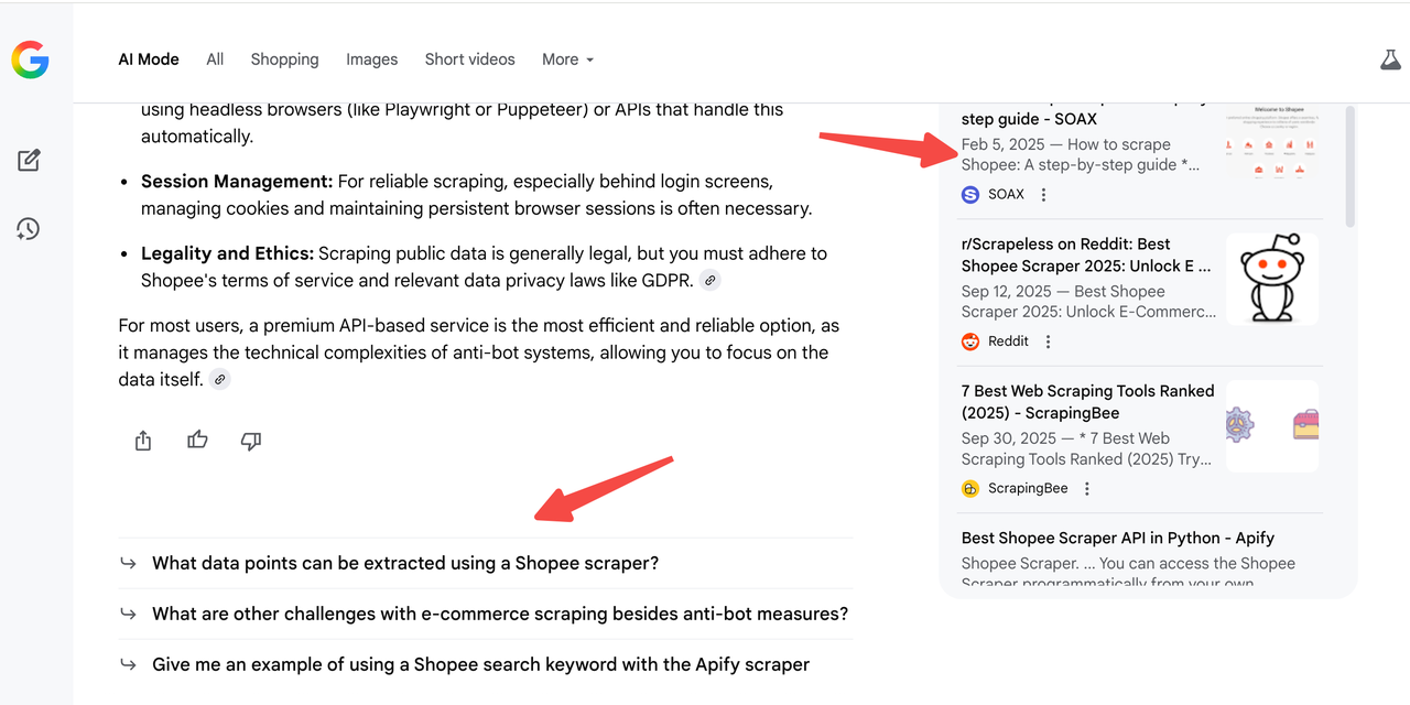 Use Case 1: Identify Missing “Sub-Question Coverage