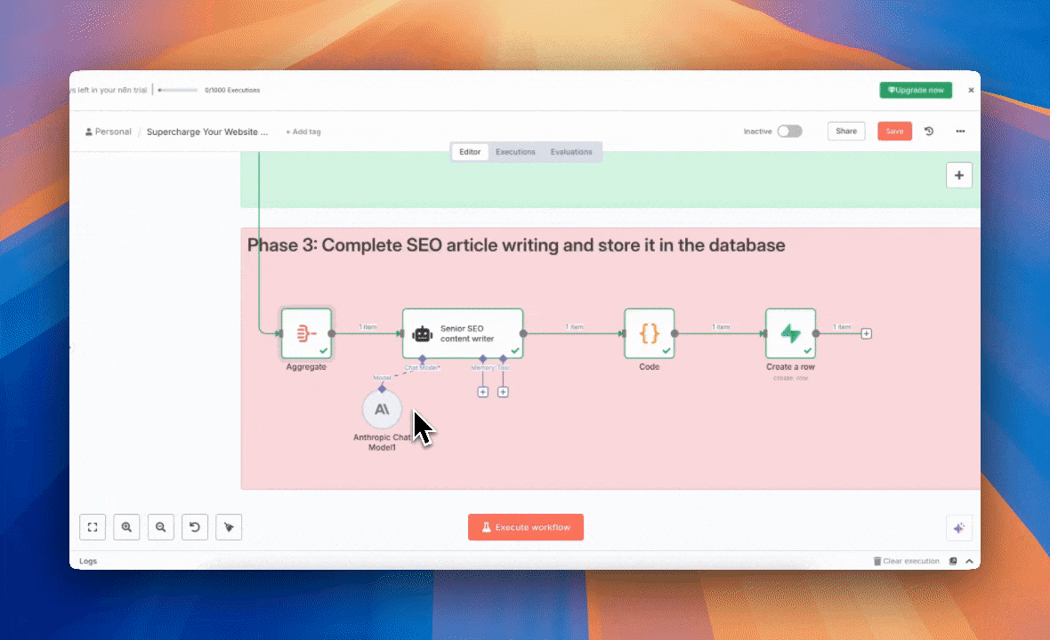 Completing the SEO Article Draft