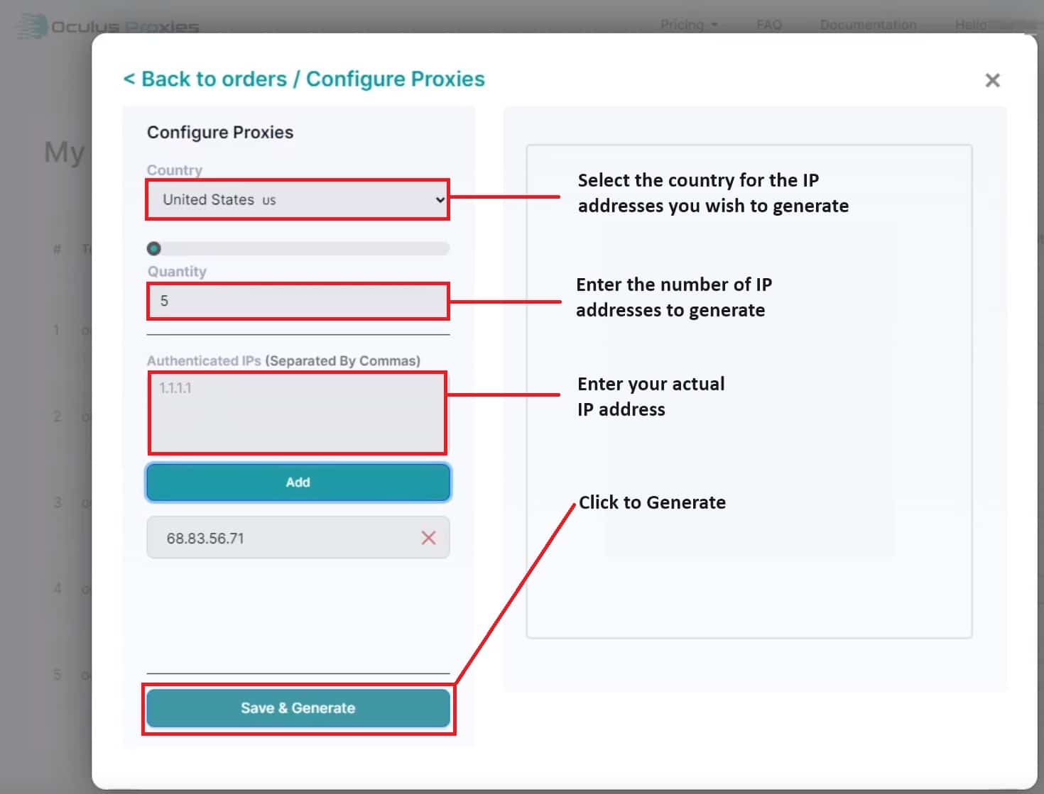 How Oculus Proxies Works