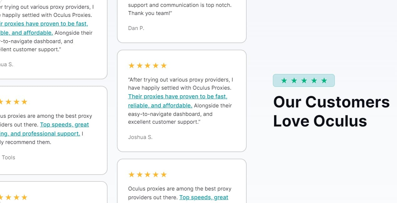 Is Oculus Proxies a Legitimate Service