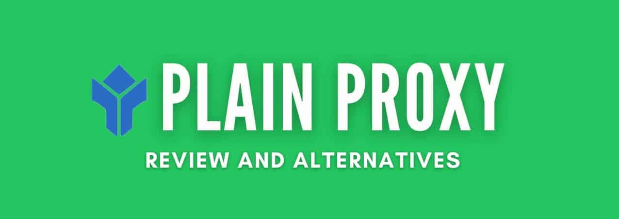 Plain Proxy Website Overview