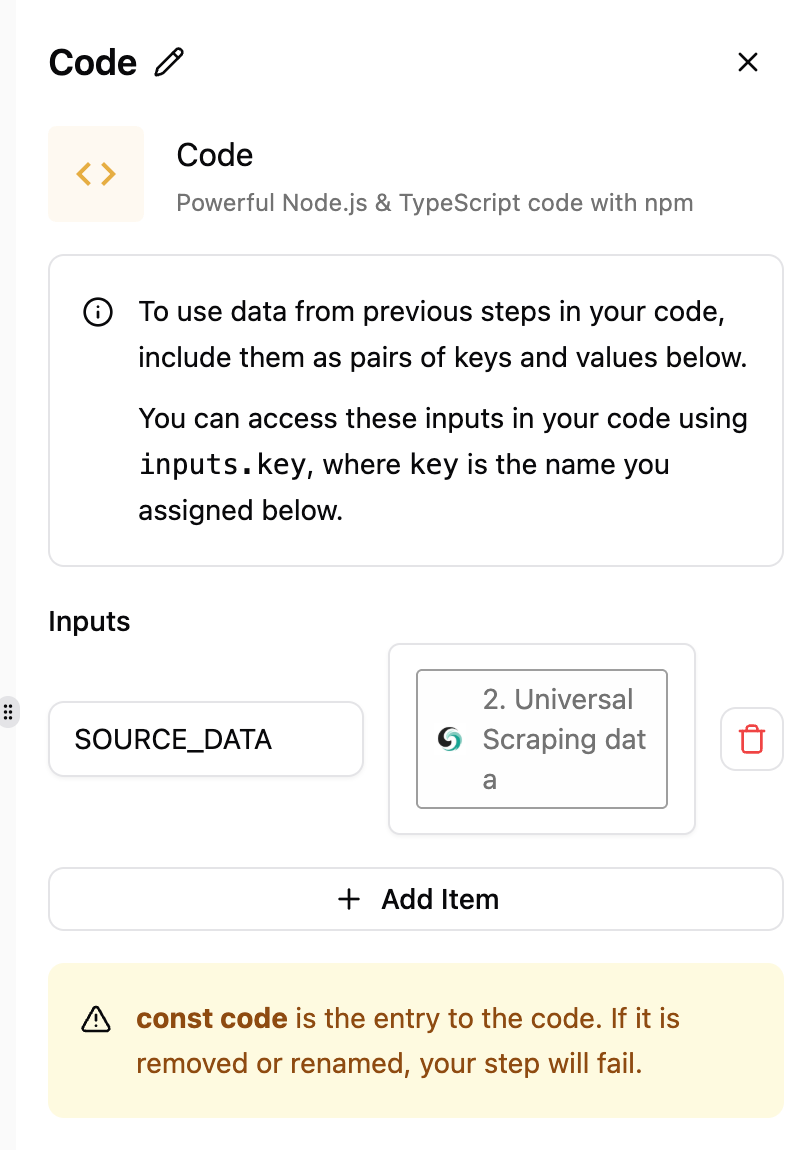 Clean the Data