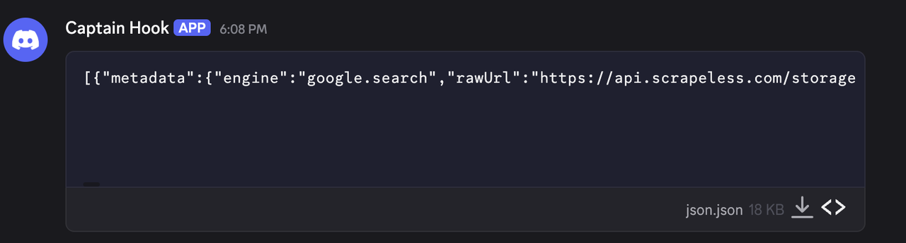 Run to get structured files