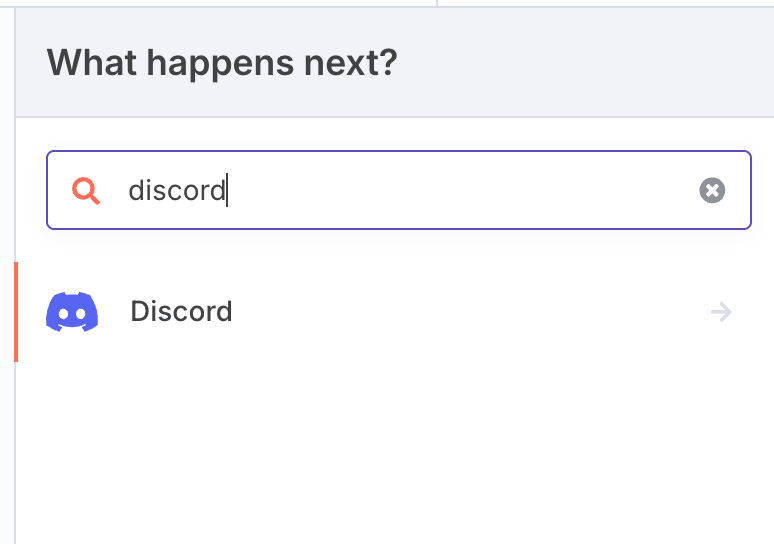 Click "+" to add Discord.