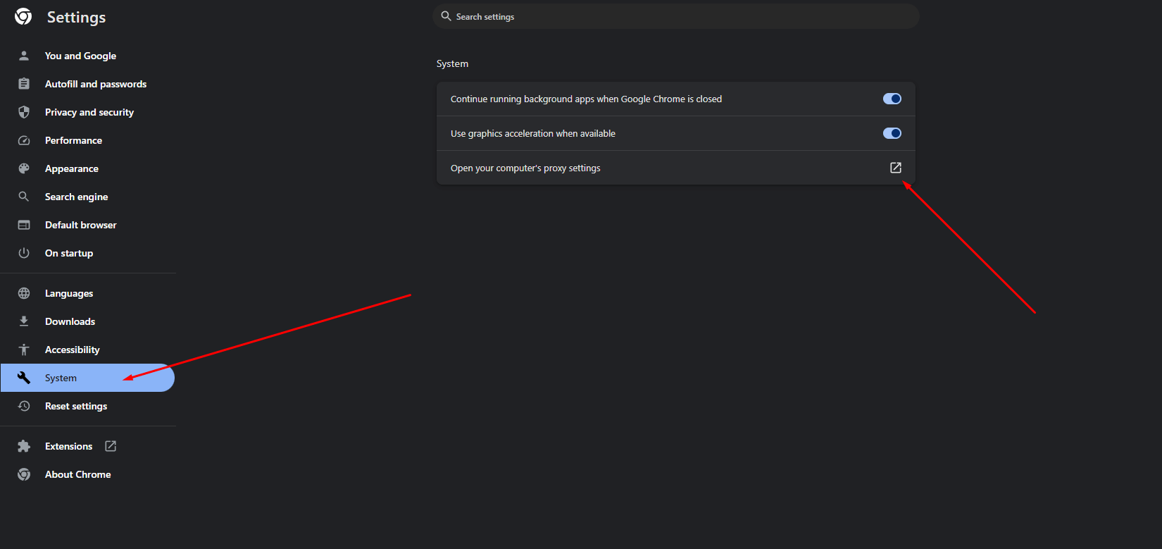 Como Configurar um Navegador para Usar Tinyproxy-Google Chrome
